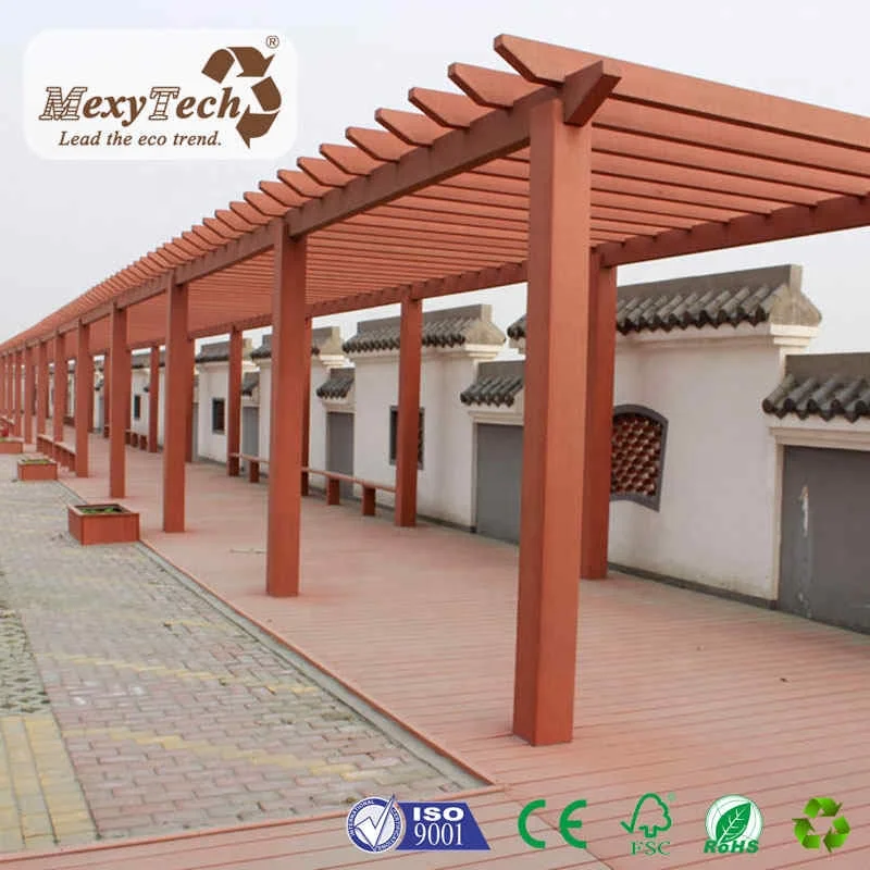 Outdoor Using Uv Resistance Wpc Pergola