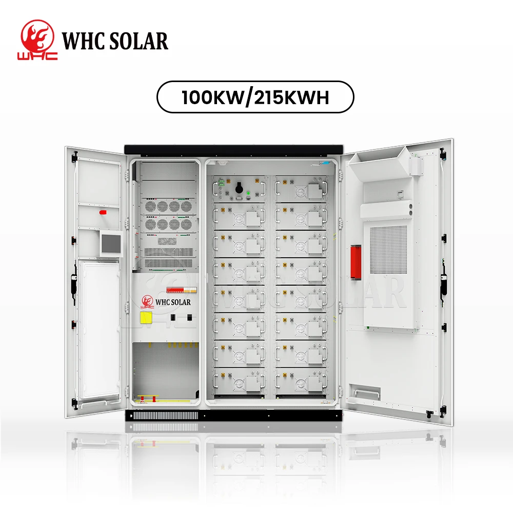New Outdoor 215Kwh Battery Storage Container 100Kw Ess Solar Battery Energy Storage System