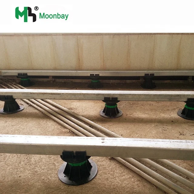 floor pedestal system for pavers decking beam deck pedestal support (MB-DPTO-D 60-105mm)