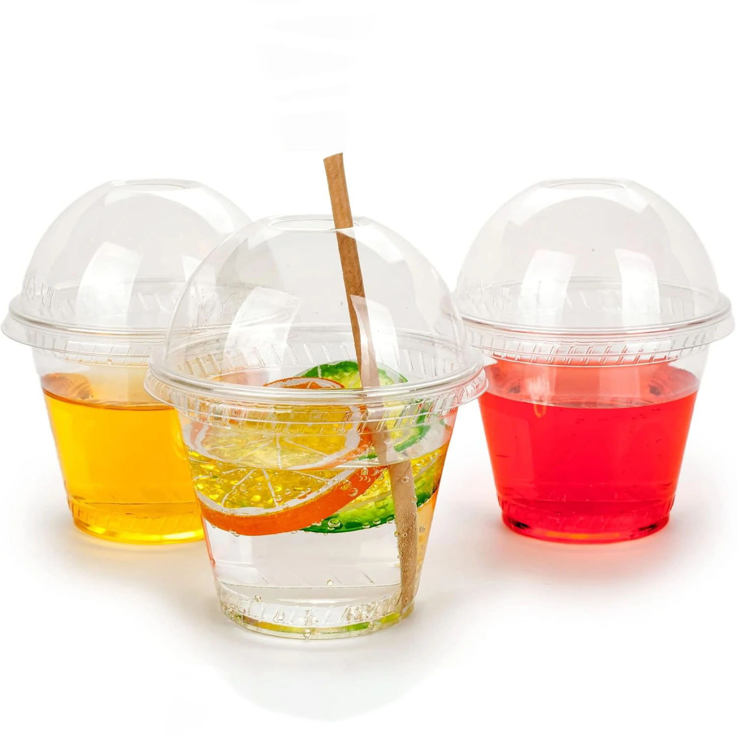 BOYO factory OEM/ODM Customized packaging logo capacity plastik water cups vasos plastic 8 oz de colores for company