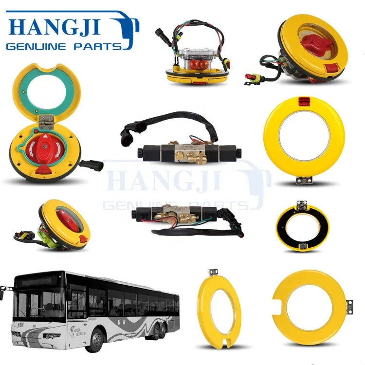 bus parts ZK6139 service door door parts emergency valve ZK6732 release valve solenoid valve for yutong bus