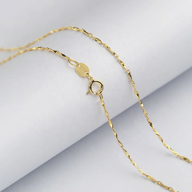 latest style beautiful and fashion 925 Sterling Silver men and women heavy duty chain saw silver ingot chain necklace in stock