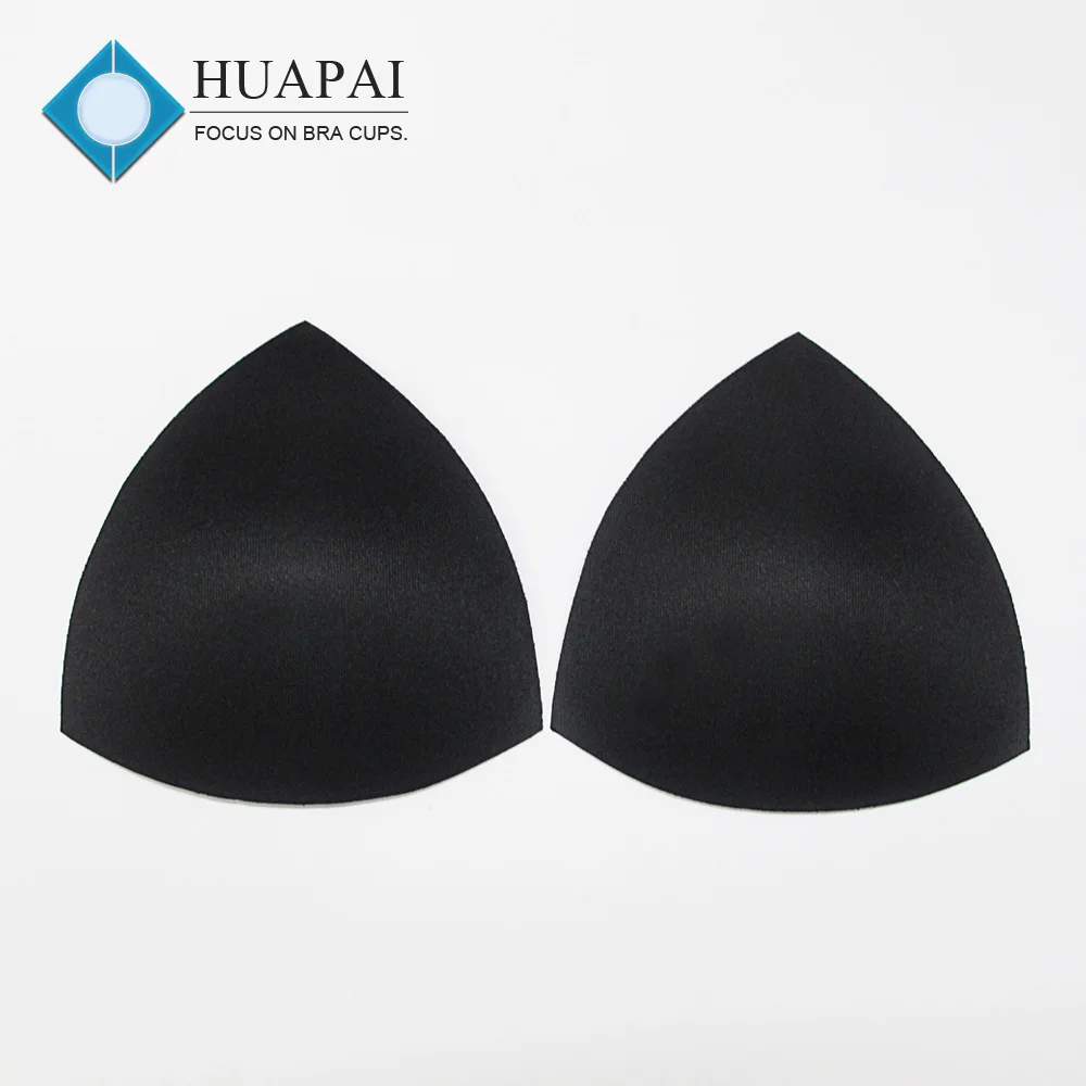 
087 Wholesale no padding triangle swimsuit foam cup in size S 