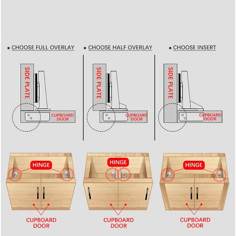 Kitchen Soft Close Door Hinge Shock Absorber For Furniture Cabinet Buffer Closer Furniture Hardware iron Hydraulic Hinge