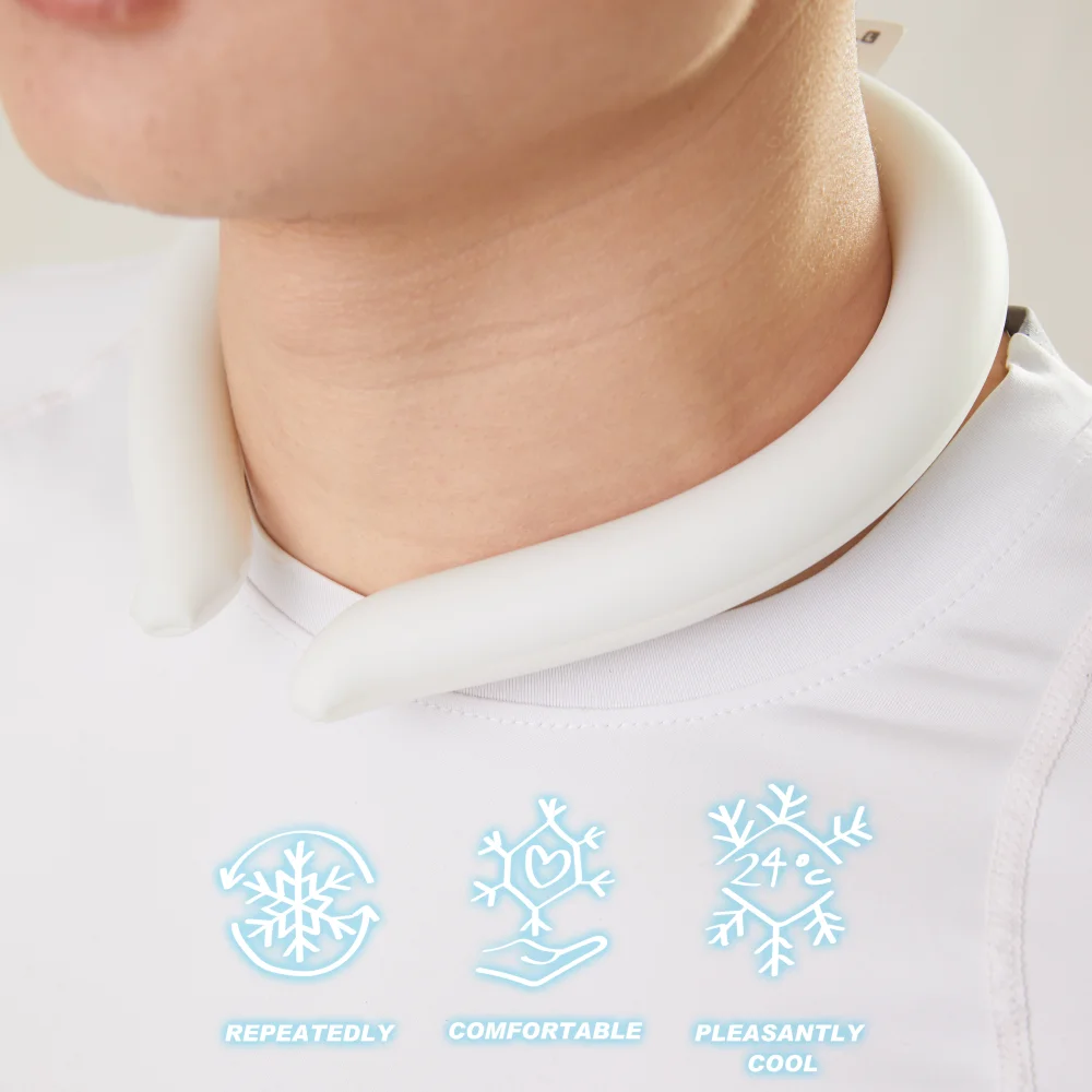 PCM Cold Neck Ring Circle Summer Heatstroke Cooling Artifact Ice Cooling Item Outdoor Sports Cooling Ice Ring