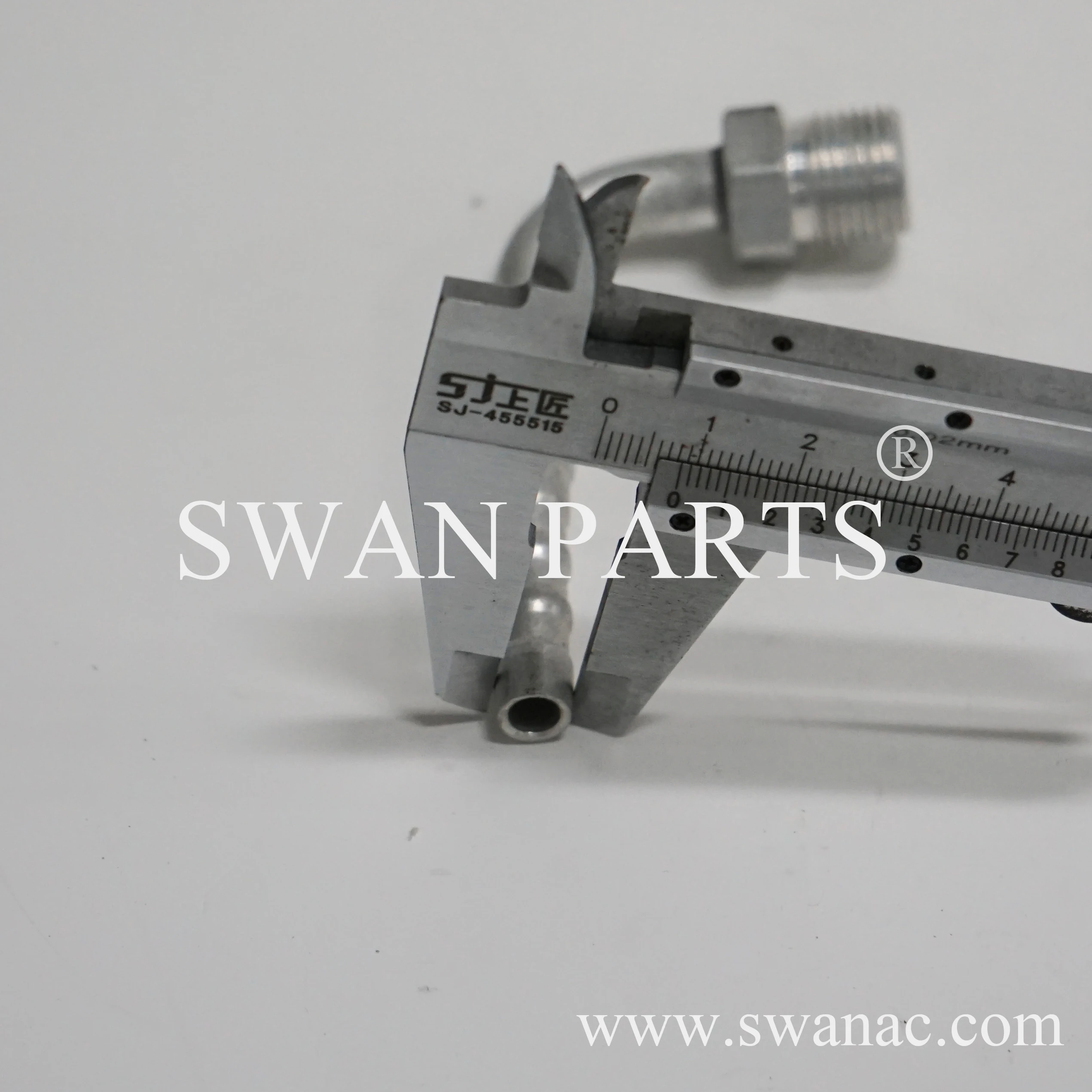 90 Degree Male Insert O-ring Barbed Fitting for AC Refrigerant Hose SWAN PARTS FT92216