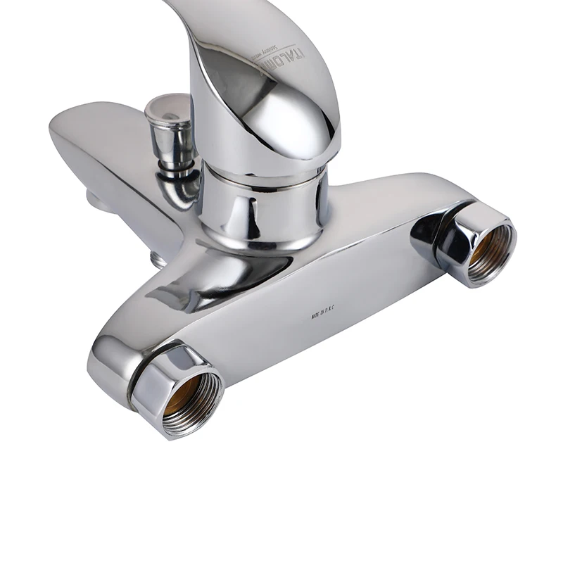 Bath Mixer Taps Bathroom Classic Wall Mounted Multifunction Zinc Faucet Bathtub