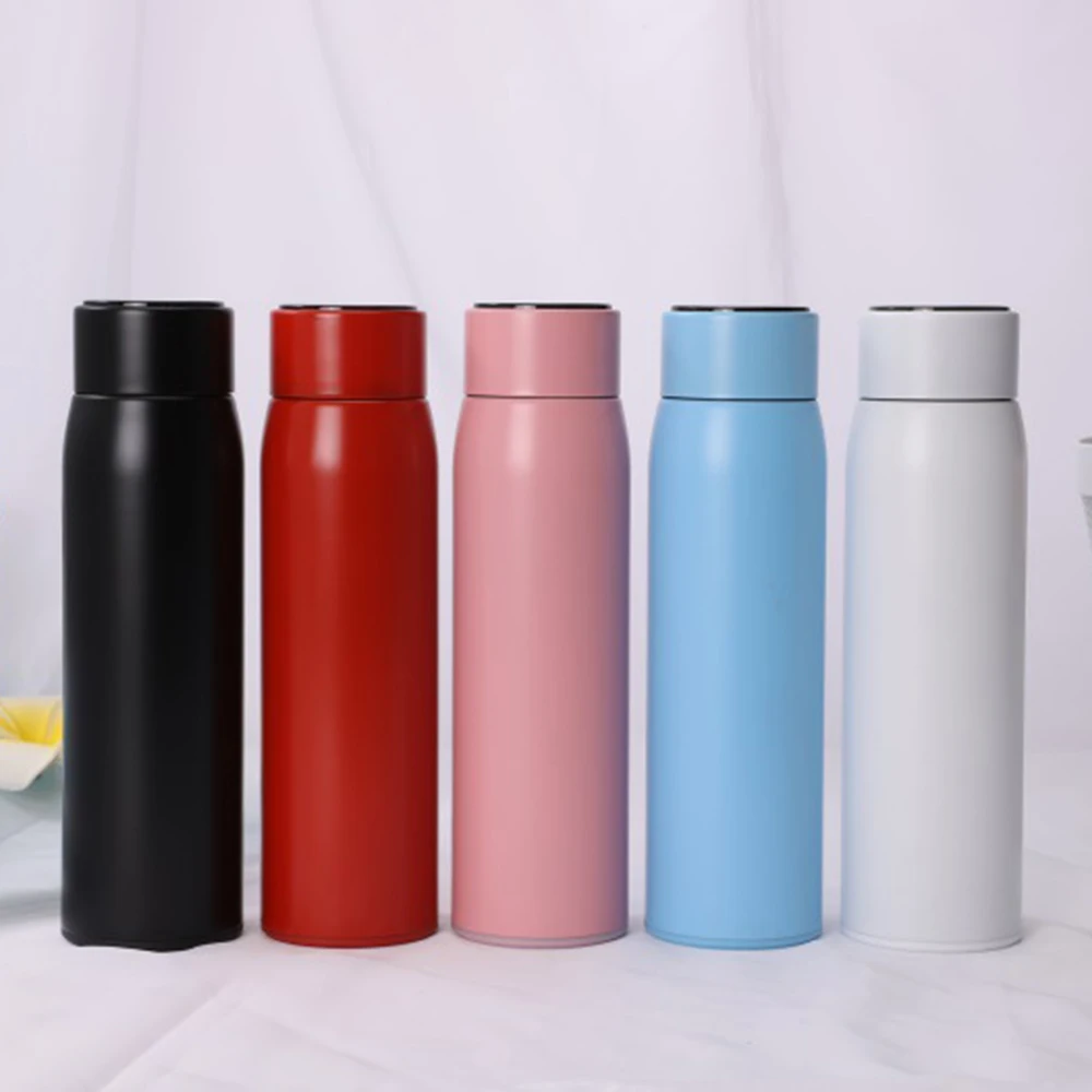 Temperature Display LED touch Screen Smart Water Bottle Stainless Steel Thermos Vacuum Flask Tea Tumbler Intelligent Cup