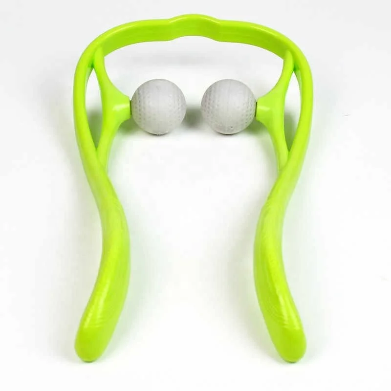 Manual massage hammer ball body neck waist massager
