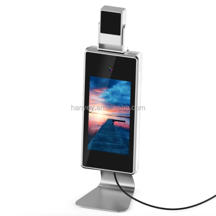 
Hanvey Smart thermometer robot 7 Inch AI face body measurement thermometer with Stand for School Hotel Company Supermarket <img data-src=