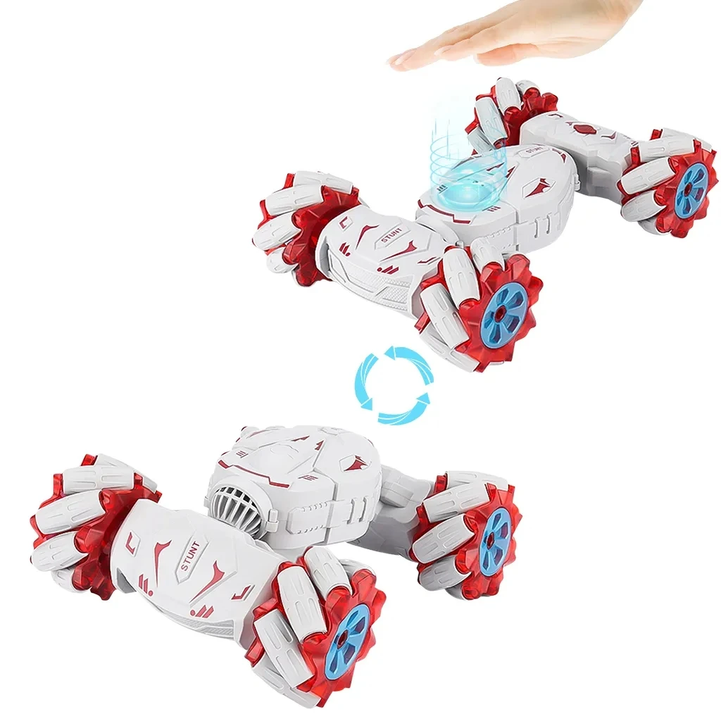 JC06 RC Stunt Car Remote Control Watch Gesture Sensor Electric Toy RC Drift Car 2.4GHz 4WD Rotation 360 Kids Christmas Gifts
