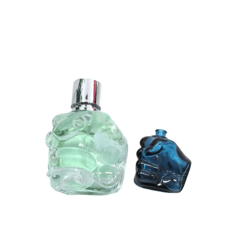 10ml 50ml Fist perfume glass bottle man cologne bottle