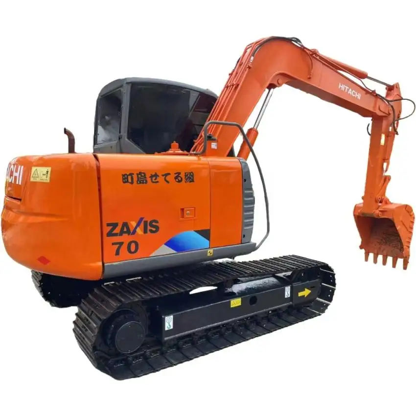 Экскаватор hitachi zaxis 70 с гидравлическим насосом и кабиной для продажи в Шанхае
