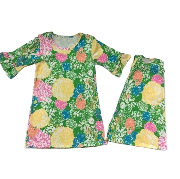 Factory direct sell thanksgiving day  kids girl dress soft cotton 2021 pre sale wholesale summer girl clothing