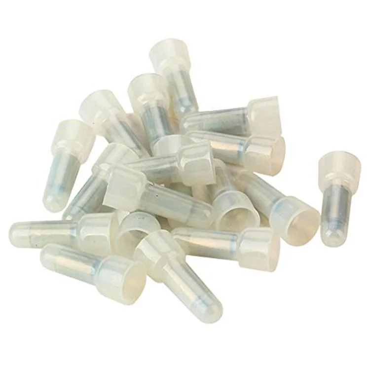 1000 PCS Closed End Crimp Terminal Nylon Wire Connector Tin-Plated Copper Core, CE2, 22-14 Gauge - U L and  Listed