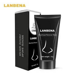 LANBENA Black head Remover Nose Black Mask Face Care Mud Acne Treatment Peel Off Mask Pore Strip Skin Care Peel Mask Oil Control
