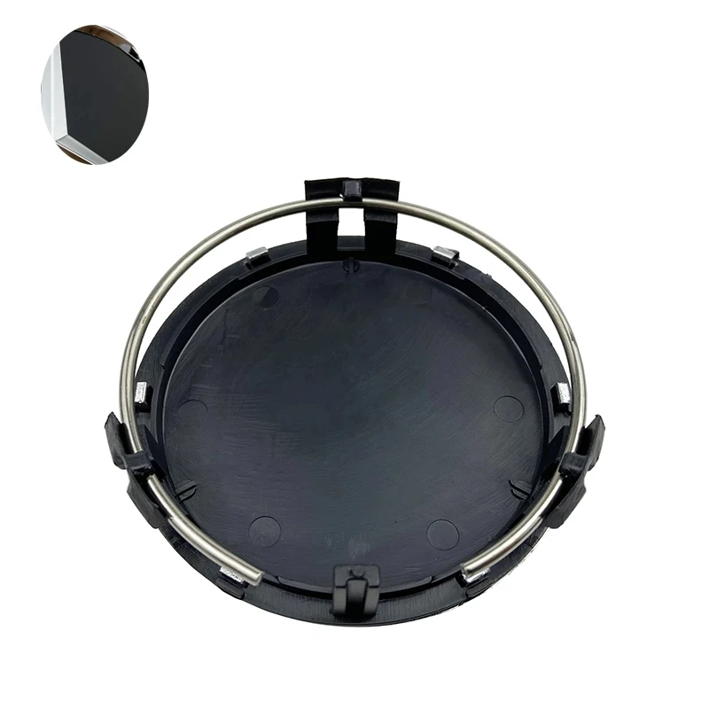 75mm Silver Black Car Wheel Center Logo Hub Cap For Mercedes Benz W204 C218 A207 C117 Cla Cls E Class W212 S212 W176