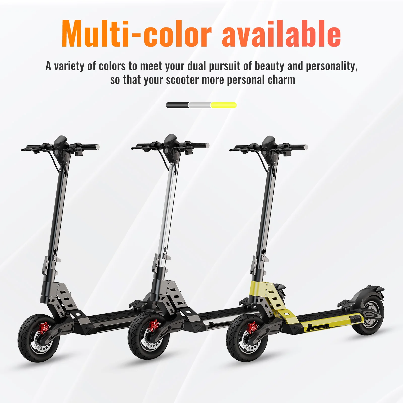 Anluosen D20 Smooth-Cruising Top Electric Skateboard 500W 48V 15.6AH foldable adult electric scooter with Competitive price