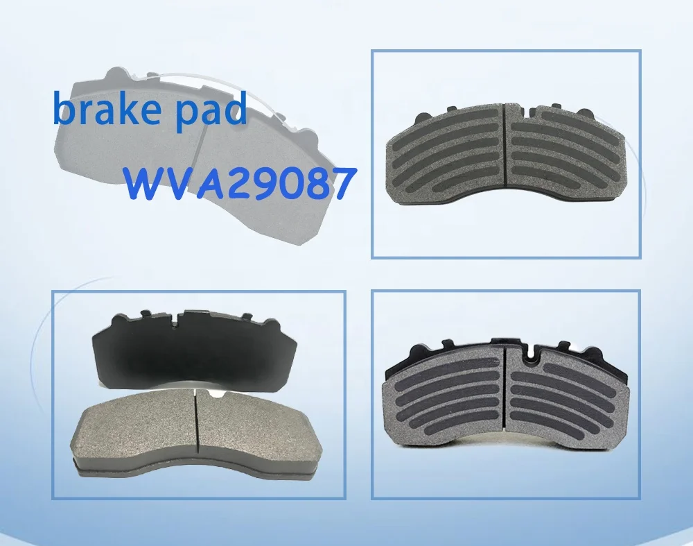 WVA 29087 D1203 Premium Quality Wholesale Heavy Duty Bus Truck Brake Pads With Emark