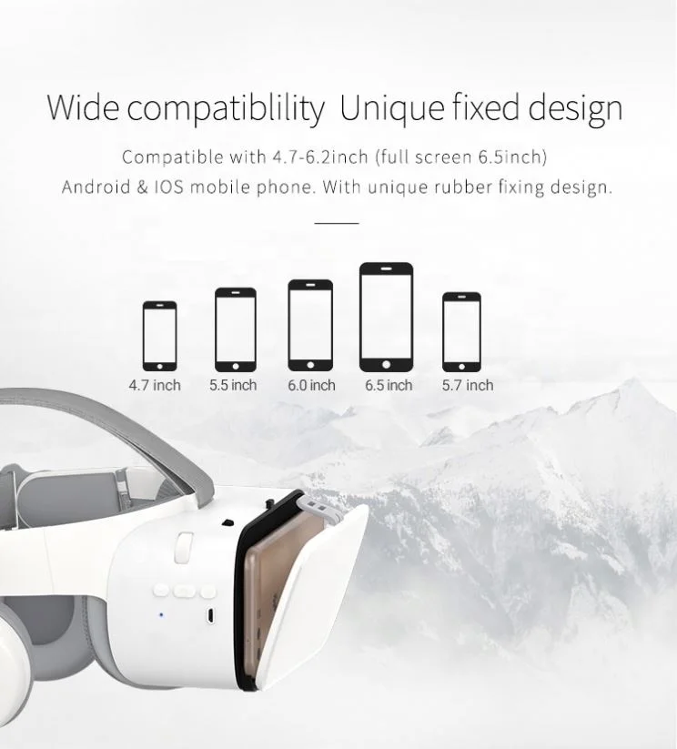  YiQunGo BOBOVR Z6 обновленные 3D очки VR гарнитура смартфоны