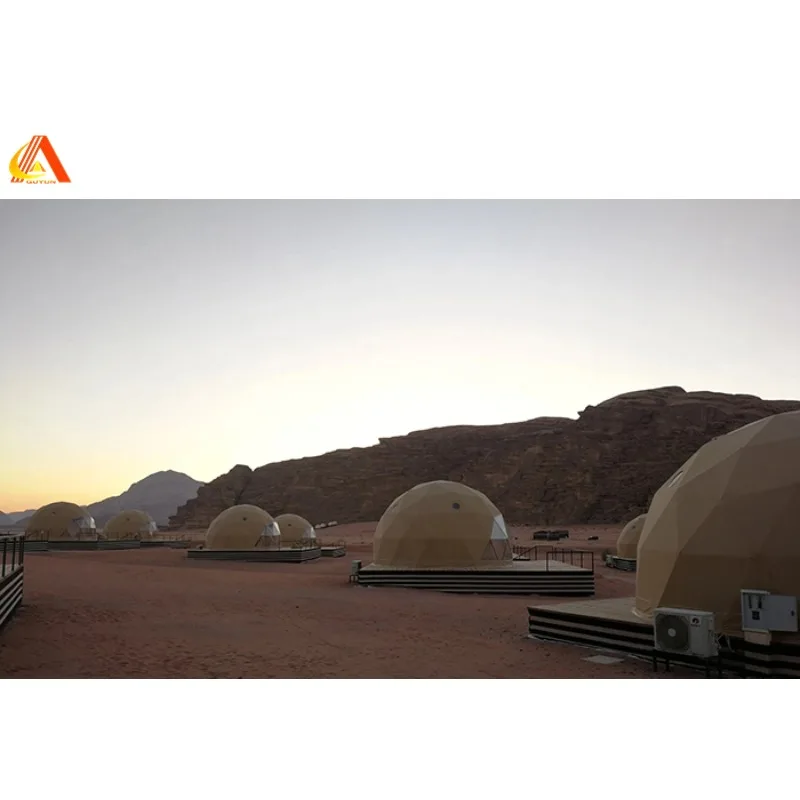 Trade Show Tent 5m 6m 7m 8m geodesic dome camping tent hotel luxury dome house for sale