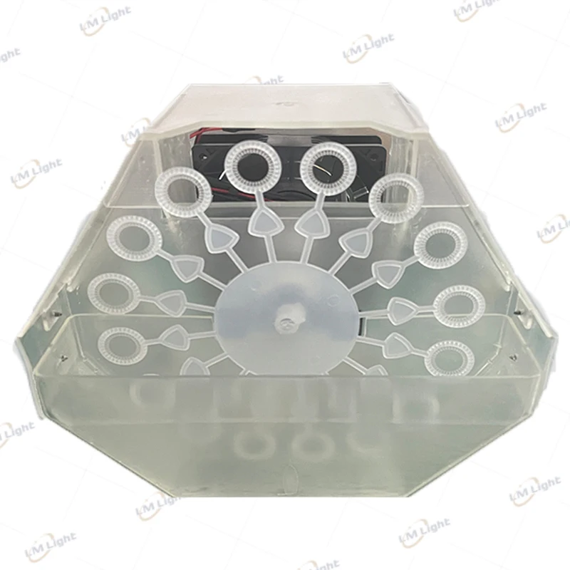 Stage wedding special transparent LED bubble machine outdoor commercial full-automatic stage special effect children bubble