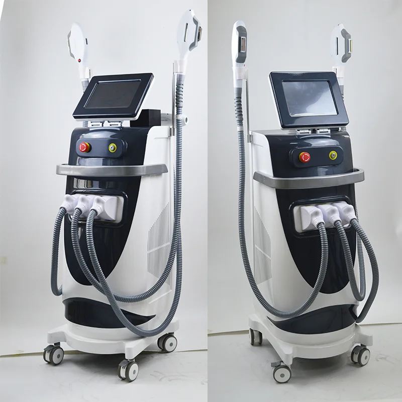 Beauty Salon Equipment 3 In 1 Laser Beauty Machine Multifunction Ipl Yag Laser Rf Elight