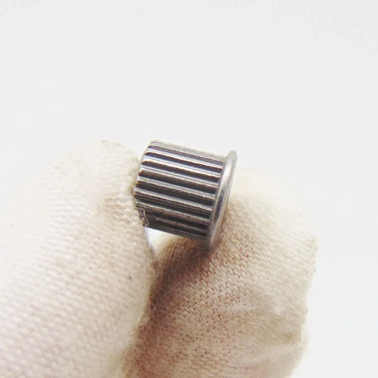 Buy custom made micro pinion small tooth wheel metal pulley timing belt gear