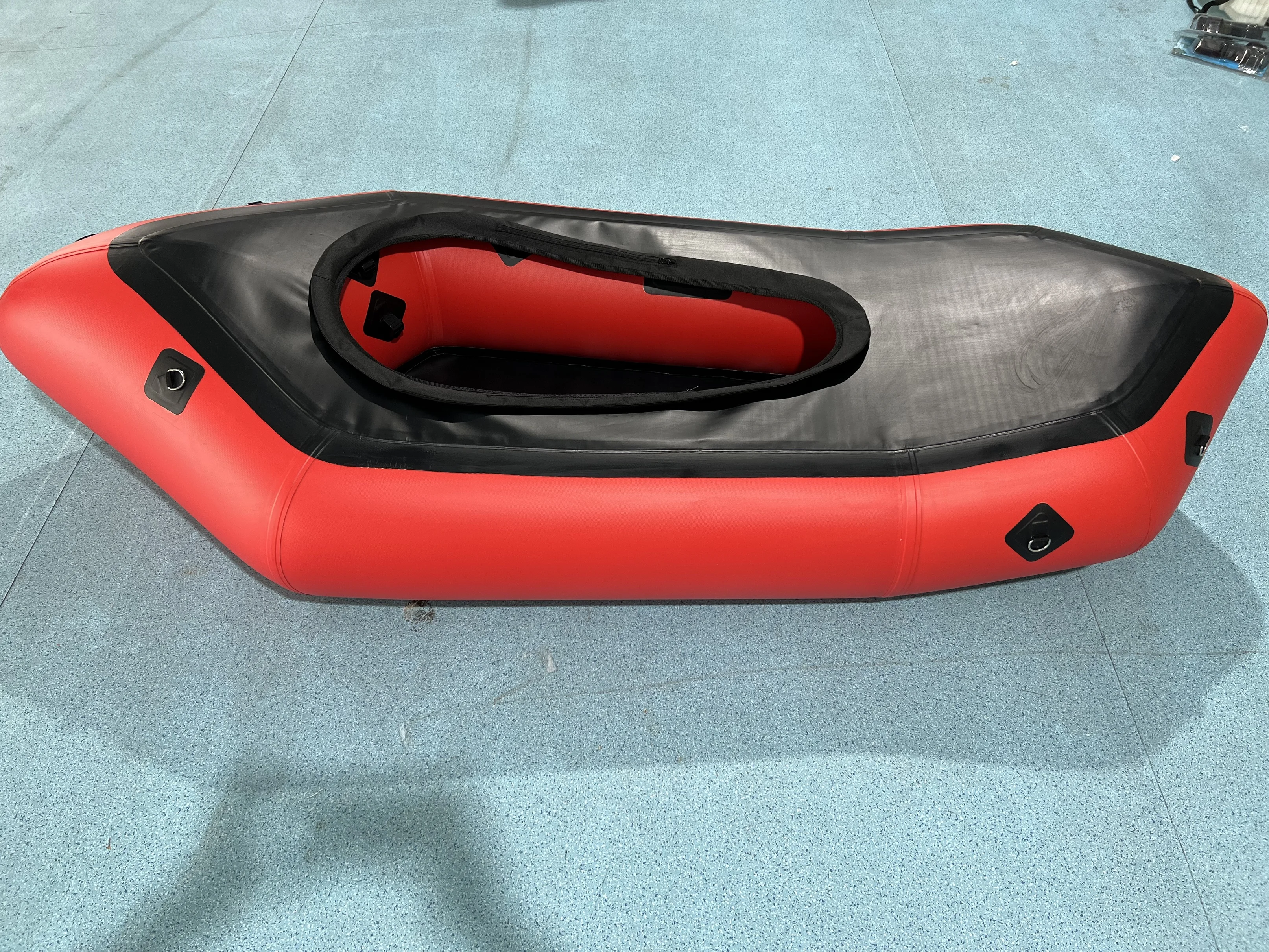 PVC/ TPU Inflatable Water Water Sport Packraft PVC Boat for 2 Person
