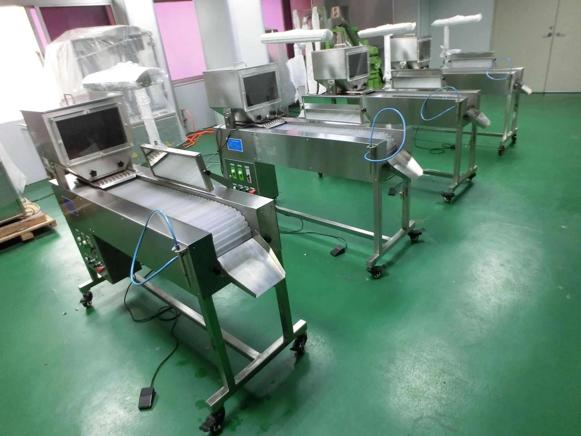 JYG-220 Tablet Capsule Sofe Capsule Pill Visual Defect Conveyor Farmacutical Inspect machine