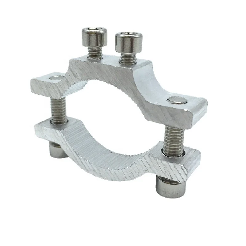 Motorbike Accessories Aluminum Alloy LED Lights Bracket Clamp with Bolts