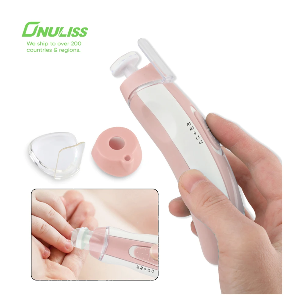 Newborn Toddler Baby Nail Clippers Electric Safe Trim Polish Baby Nail File Kit Baby Nail Trimmer