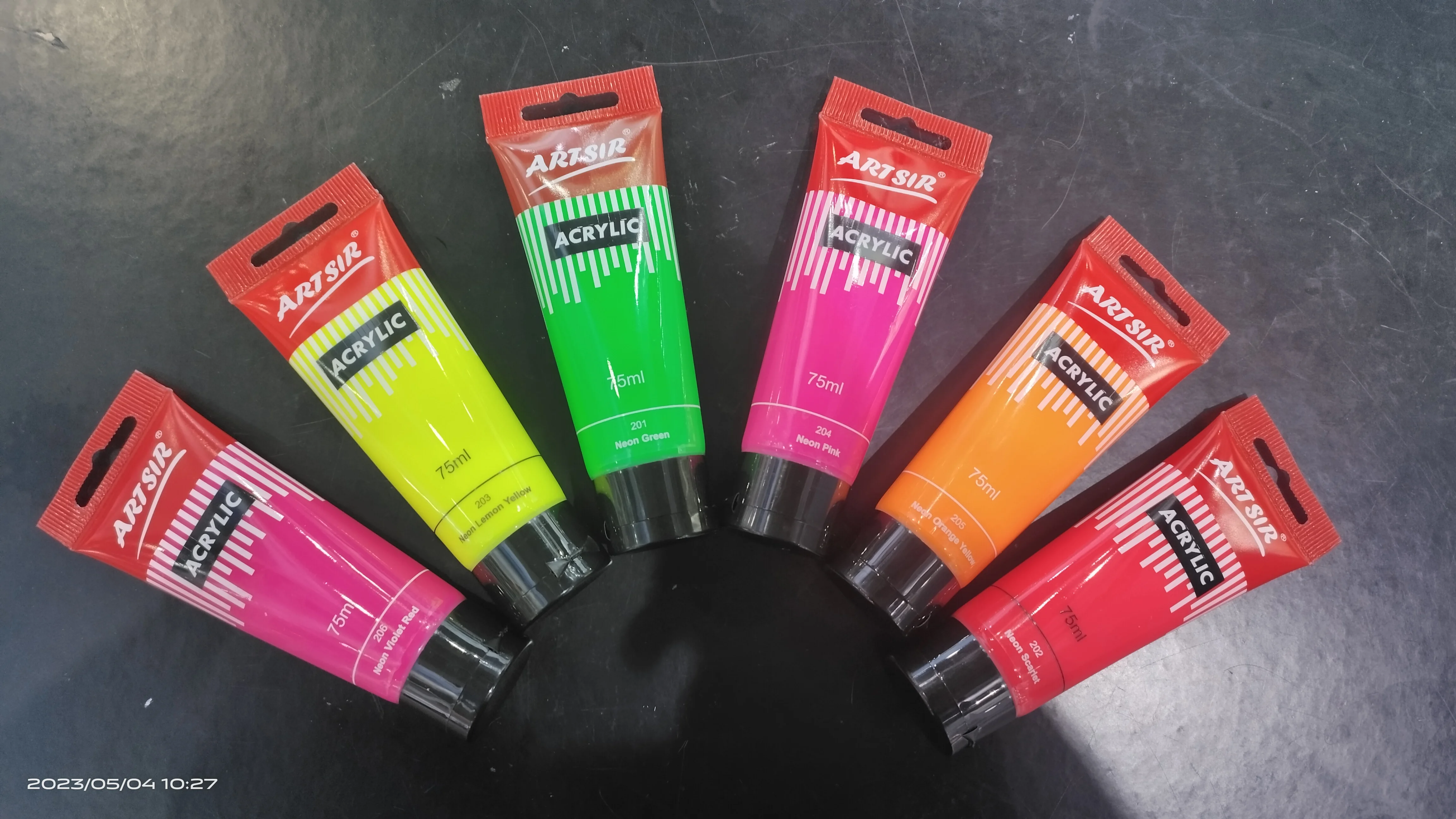 Acrylic Paint Set, 120 Colors (75ml,100ml,120ml) Art Craft Paints Gifts for Artists Kids Beginners & Painters