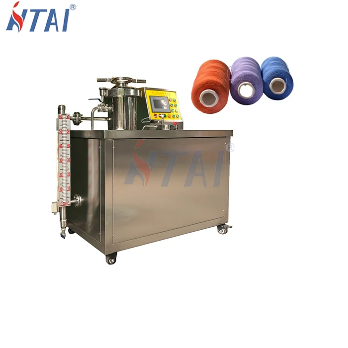 lab yarn dyeing machine polyester yarn package dye