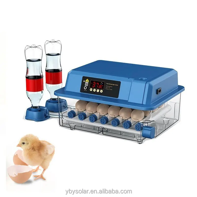 Dual Dower Supply Automatic  36 High performance automatically turning egg 36 eggs incubator \/36 eggs incubator