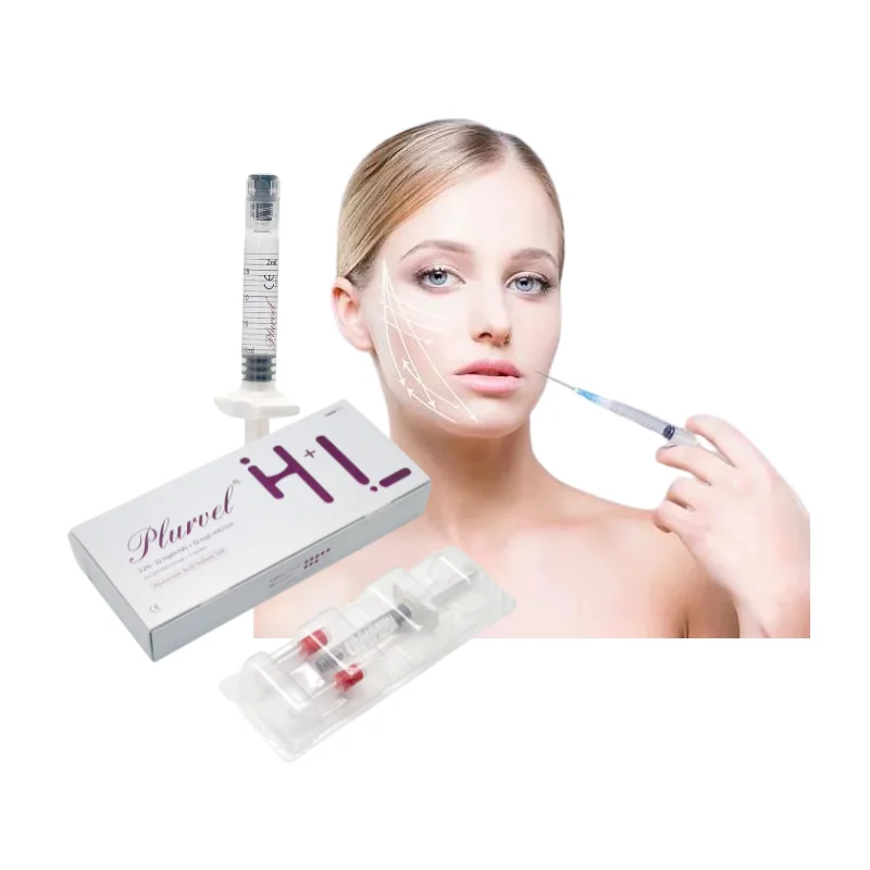 Plurvel onsale 2ml H+l 64mg High-concentration Skin Booster Injection Anti-aging Highest Ha On The Market skin booster