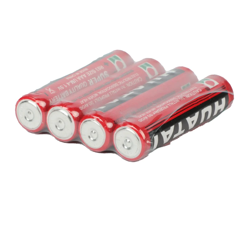 Factory Supply Carbon Zinc Aaa Battery R03 Size Aaa 1.5V Um-4 Super Heavy Duty Battery