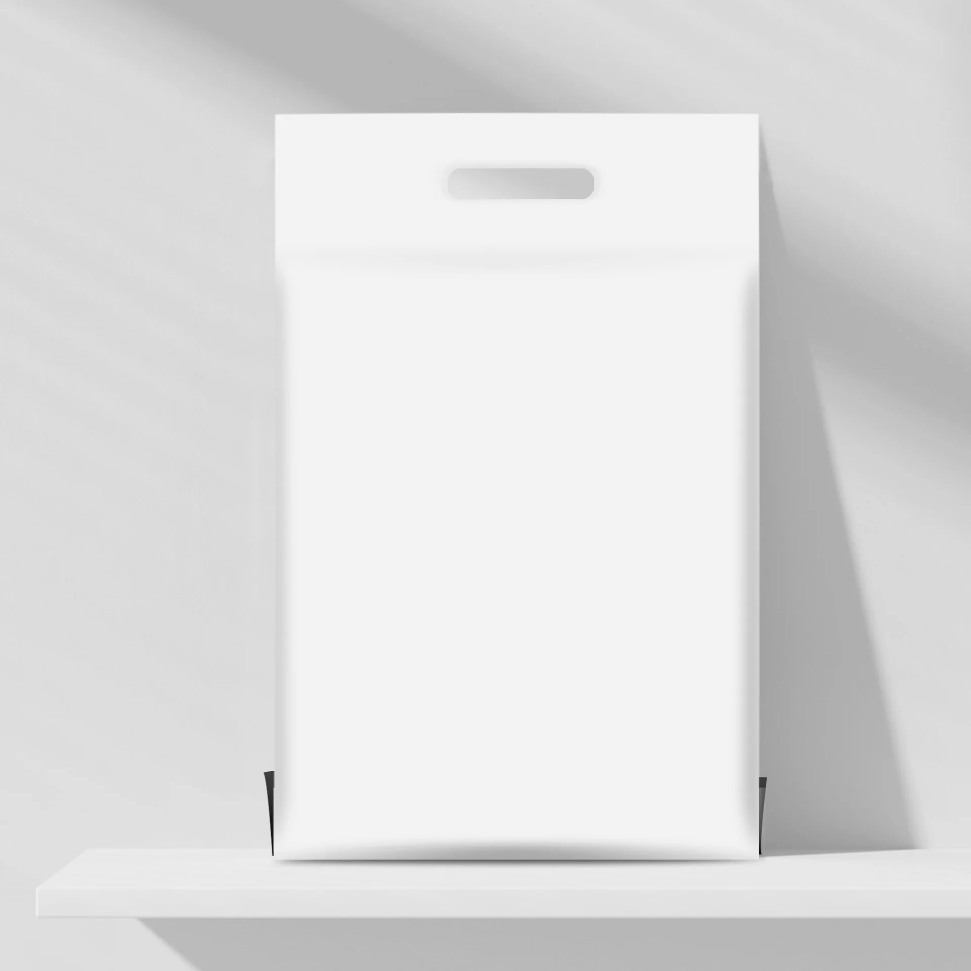 High Quality Custom Printed Logo Mailing Bags with Handle New Materials Good Price  Pouch Recyclable Surface Gravure Printing