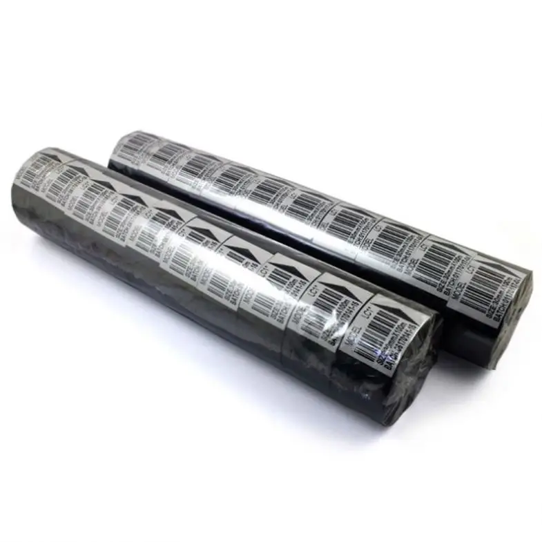 30mm*100m LC1 black hot coding foil ribbon date coder printing hot foil stamping ribbons