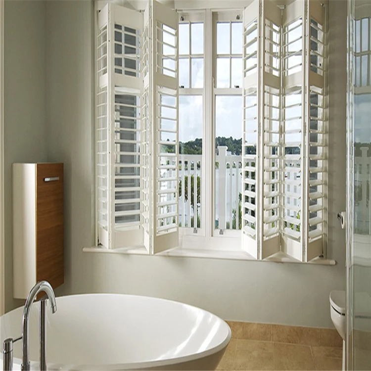 interior bi-fold window shutters