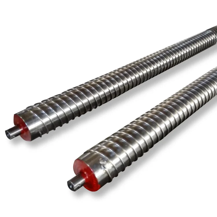 China customized wrinkle removing web spreader roller expander roller banana rollers