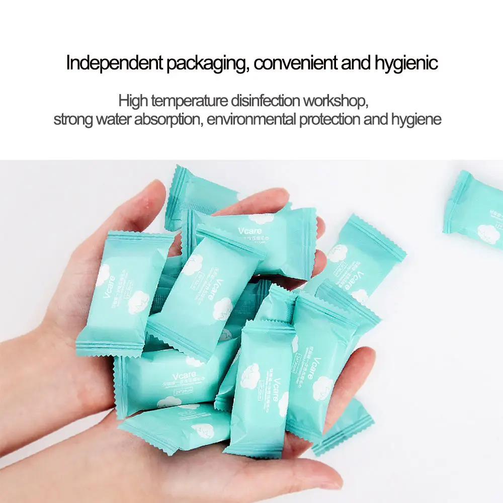 toallitas comprimidas Soft and Comfortable Reusable Compressed Towel Tablet Candy Compressed Towel