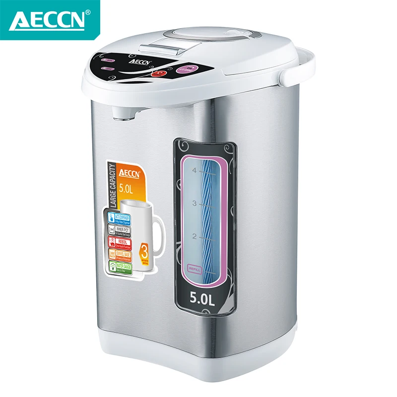 Термос AECCN OEM RV 5 л термос из нержавеющей стали с контролем температуры бытовая техника в наличии кастрюля для горячей