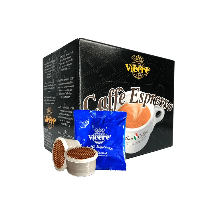 
Private Label Coffee Capsules Italy Espresso Coffee Capsules 