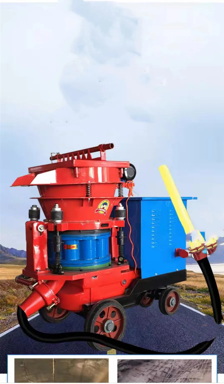Новейшая Самая продаваемая заводская цена shotcrete machine в 2021