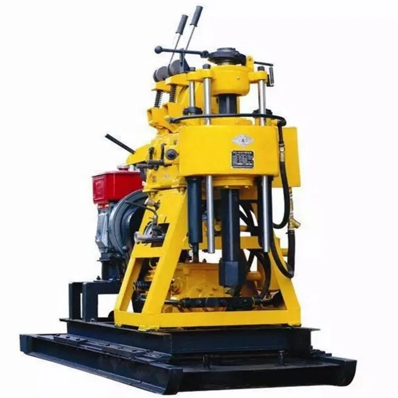 200m Diesel Hydraulic Water Well Drilling Rig Machine Rotary Drilling Rig Machine