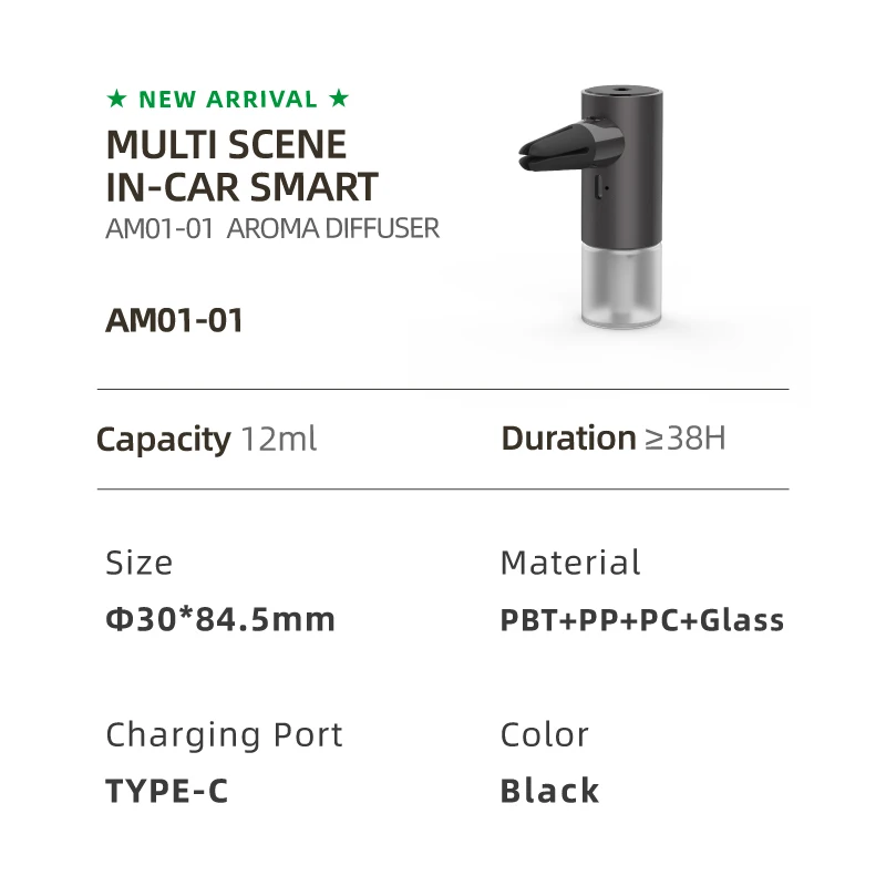 Top Sale Electric Wall Plug In Oil Aroma  Waterless Built-in heat resistant Fragrance Nebulizer Air Scent Battery Mini Diffuser