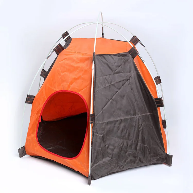 foldable dog carrier luxury canvas outdoor  house pet travel bag for dog tent