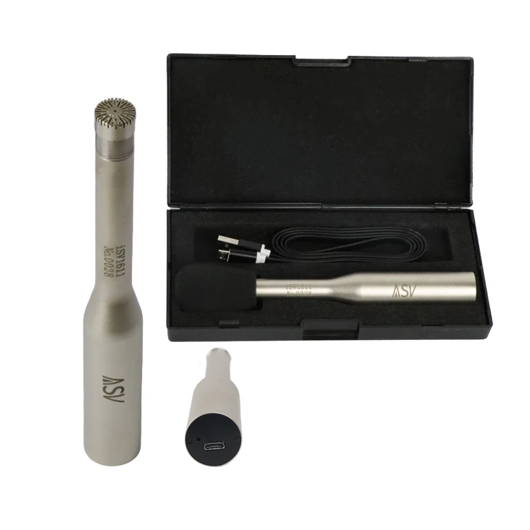 USB-микрофон iSV1611, точный микрофон 1/2 дюйма для промышленных применений, микрофон для измерения