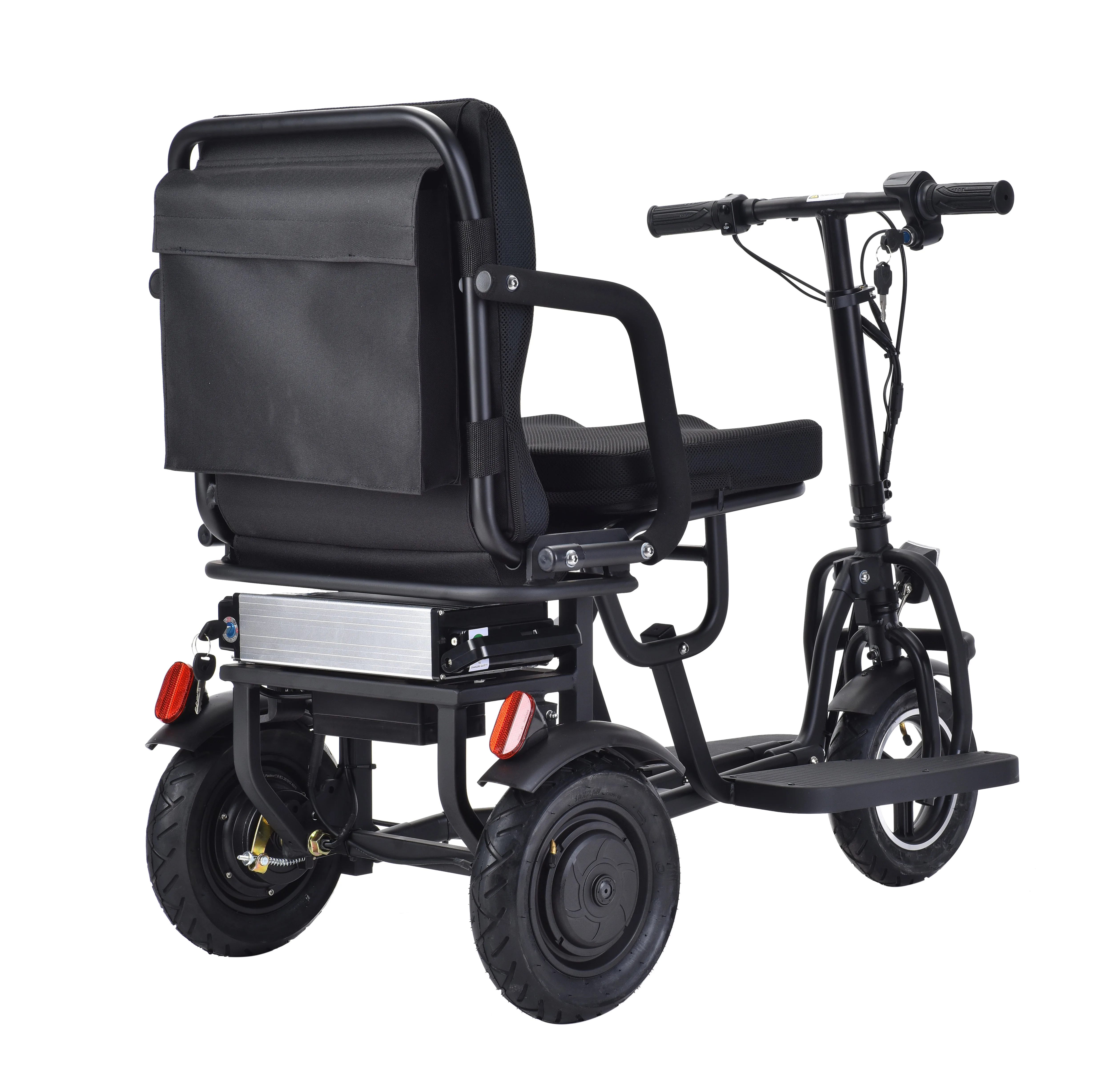 2022 New Easy Folding Mobile Scooter Compact Lightweight Portable Mini 3 Wheel Electric Mobility Scooter for the Elderly